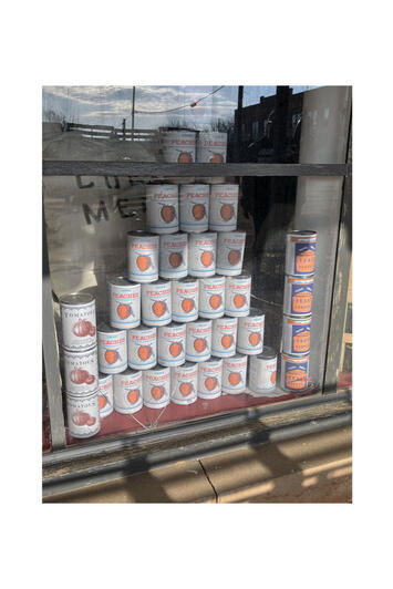 cans Peaches