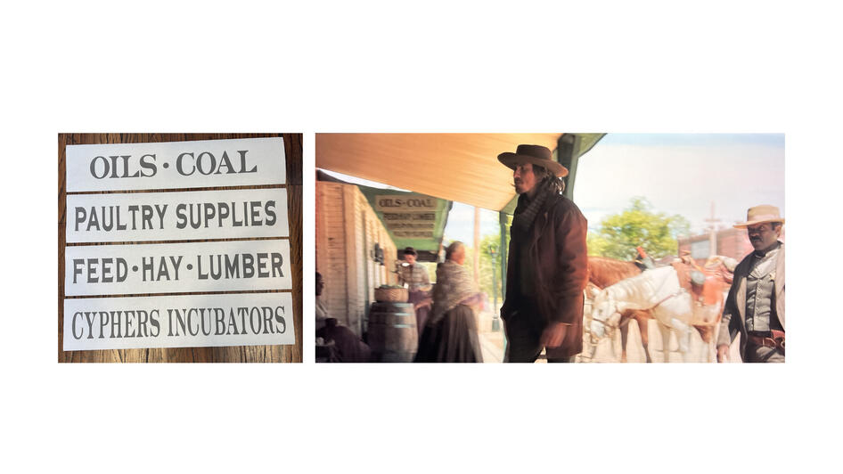 Dry Good Store Signs